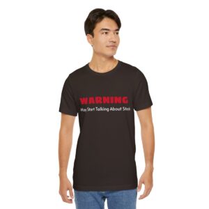 Carnivore Warning, Unisex Jersey Short Sleeve Tee